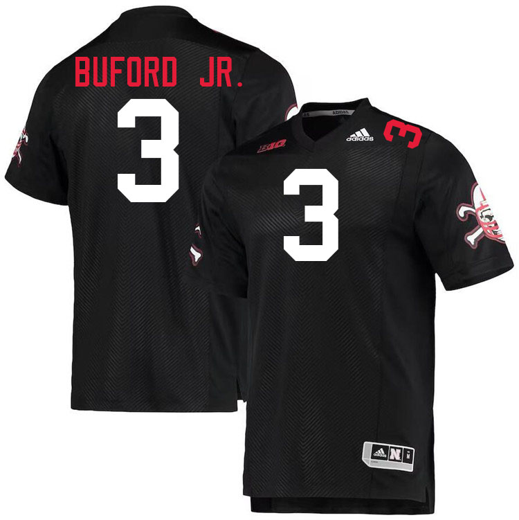 #3 Marques Buford Jr. Nebraska Jersey,Nebraska Cornhuskers Football Uniforms,Jersey-Black #3 Marques Buford Jr. Nebraska Jersey,Nebraska Cornhuskers Football Uniforms,Jersey-Black
